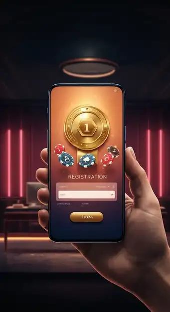 Secure registration form for Jackpot Jill Casino showing fields for personal details, credentials, and currency selection.